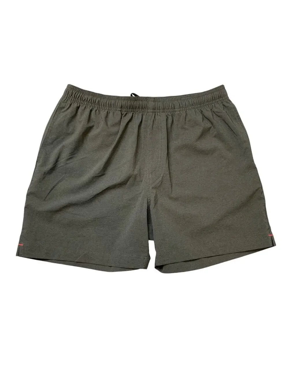 Chubbies Shorts Mens M Medium Charcoal Grey Mid Rise‎ Elastic Waist Stretch Swim